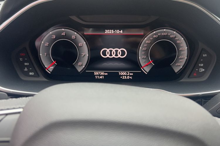 Used Audi Q3 Sportback 2022 45 TFSI quattro Fashion Edition Odometer Close Up