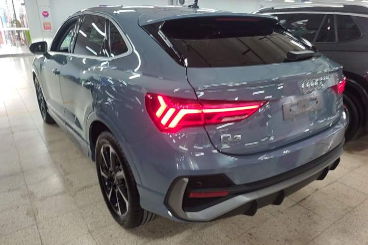 Used Audi Q3 Sportback 2022 40 TFSI RS Package Performance Model Rear Left 45 Deg