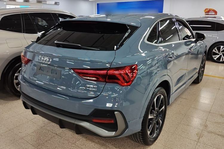 Used Audi Q3 Sportback 2022 40 TFSI RS Package Performance Model Rear Right 45 Deg