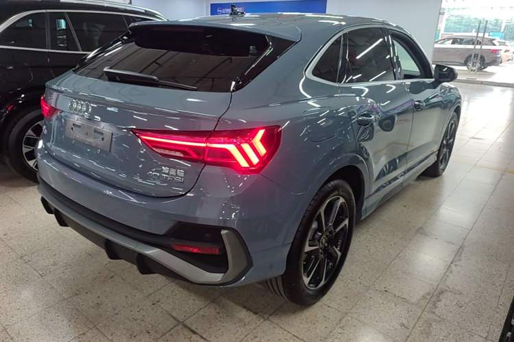 Used Audi Q3 Sportback 2022 40 TFSI RS Package Performance Model Rear Right 45 Deg