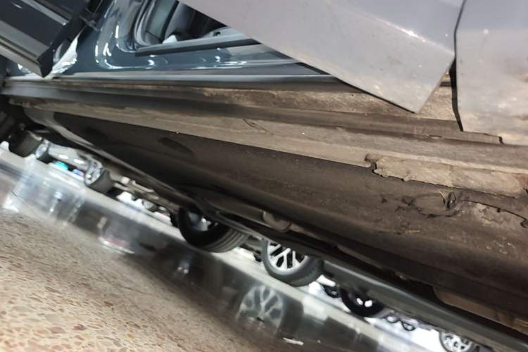 Used Audi Q3 Sportback 2022 40 TFSI RS Package Performance Model Right Side Sill
