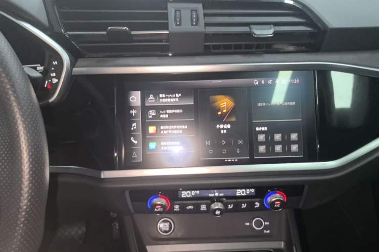 Used Audi Q3 Sportback 2022 40 TFSI Fashion Model Audio And AC Panel