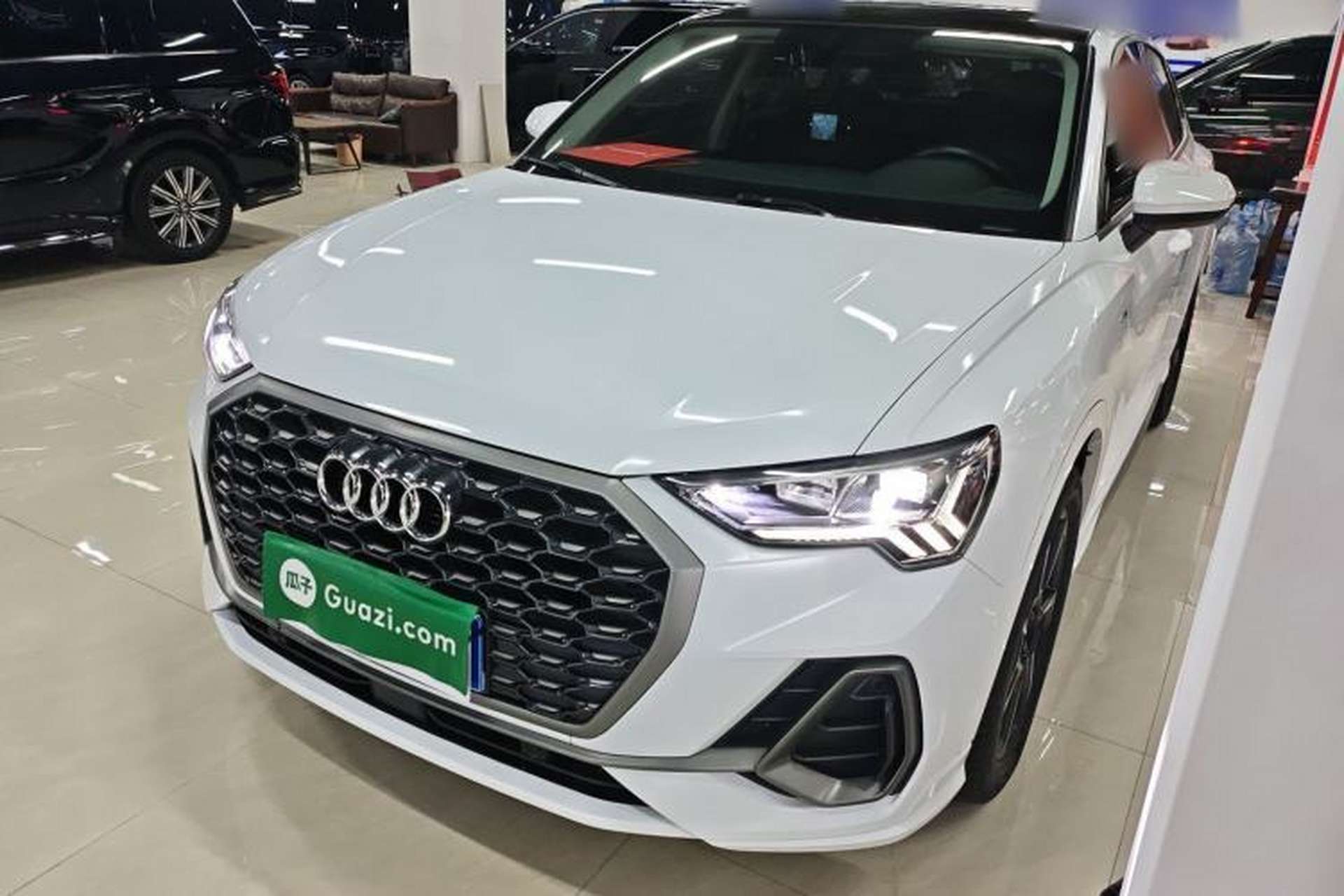 Used Audi Q3 Sportback 2022 40 TFSI RS Package Performance Model Front Left 45 Deg
