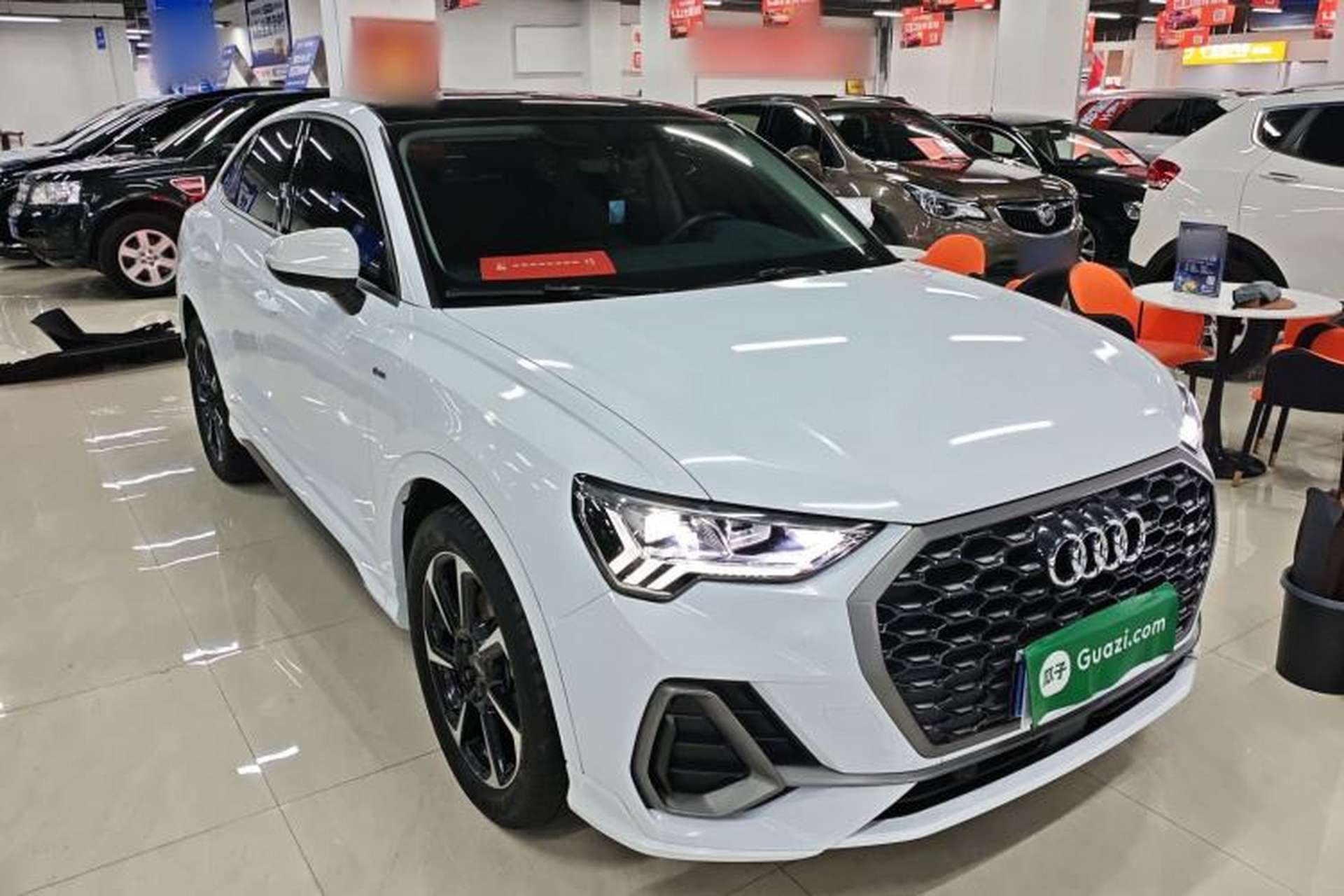 Used Audi Q3 Sportback 2022 40 TFSI RS Package Performance Model Front Right 45 Deg