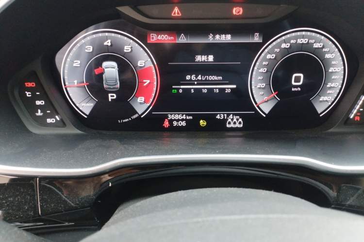 Used Audi Q3 Sportback 2022 40 TFSI Fashion Model Odometer Close Up