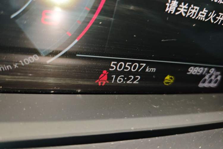 Used Audi Q3 Sportback 2022 40 TFSI Fashion Model Odometer Close Up