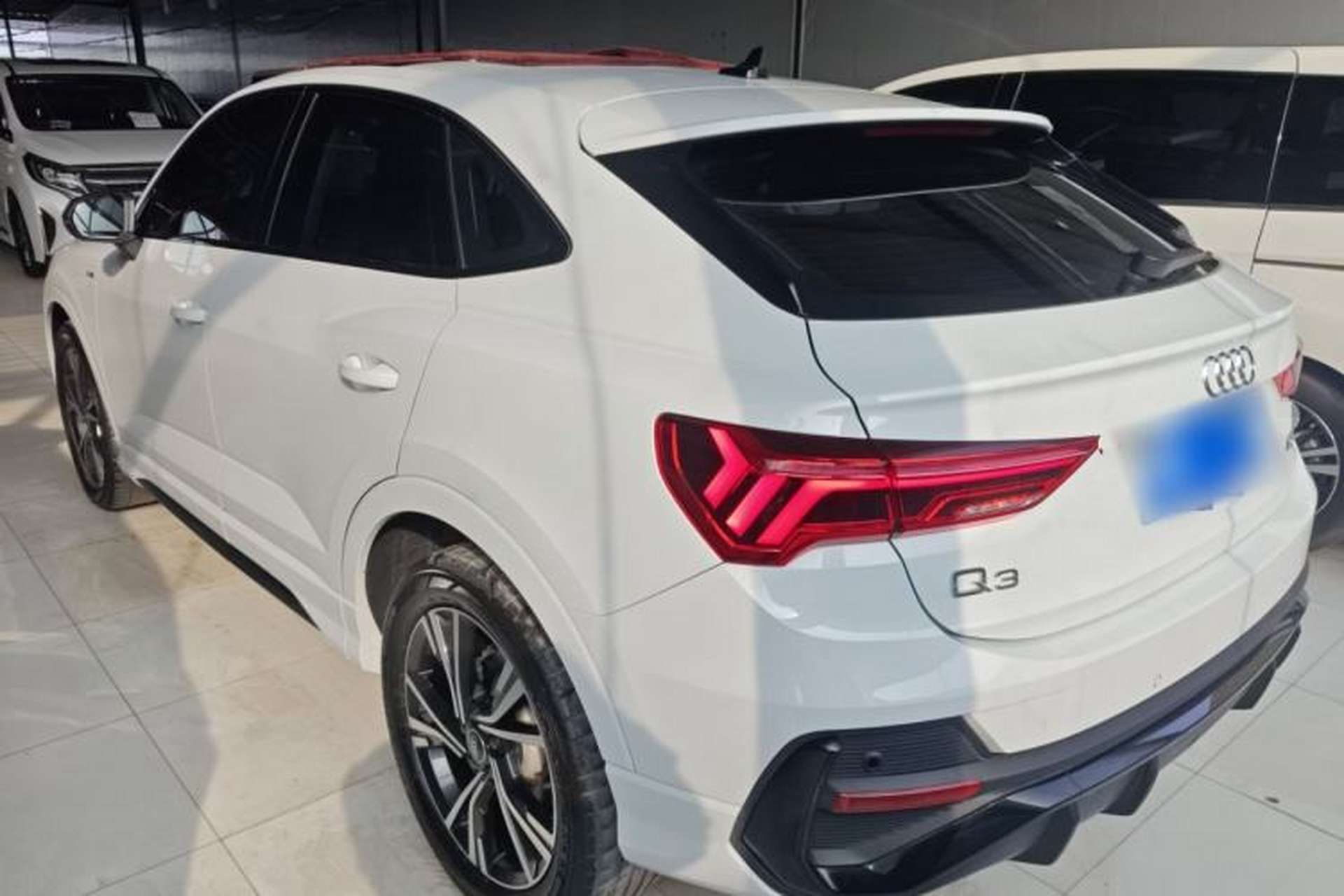 Used Audi Q3 Sportback 2022 40 TFSI Fashion Model Rear Left 45 Deg