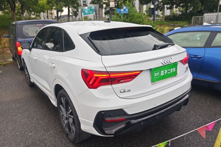 Used Audi Q3 Sportback 2022 40 TFSI Fashion Model Rear Left 45 Deg