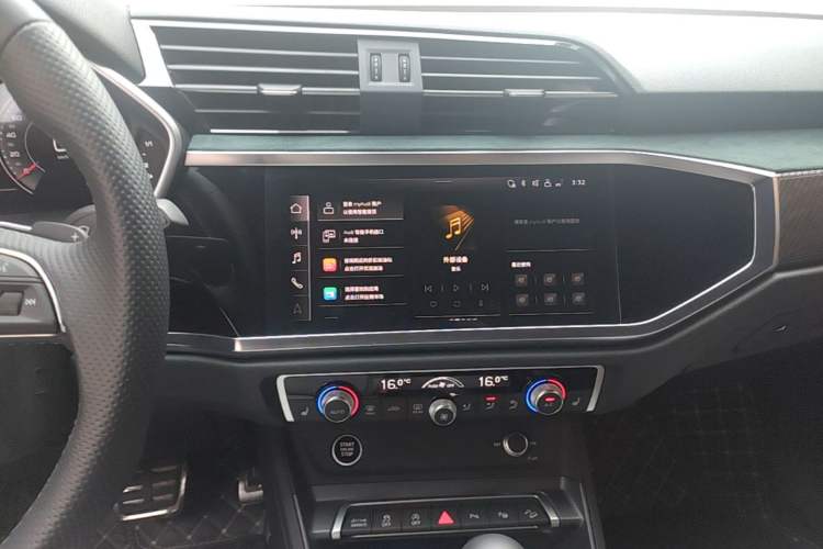 Used Audi Q3 Sportback 2023 Facelift 45 TFSI quattro Luxury Edition Audio And AC Panel