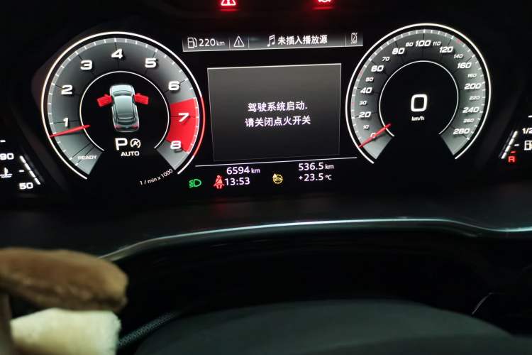 Used Audi Q3 Sportback 2024 45 TFSI quattro Launch Special Edition Odometer Close Up