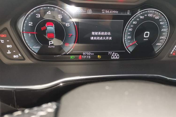 Used Audi Q3 Sportback 2024 40 TFSI Fashion Version Odometer Close Up