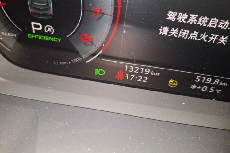 Used Audi Q3 Sportback 2024 40 TFSI Fashion Version Odometer Close Up