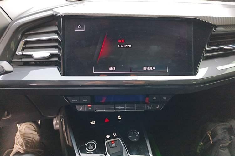 Used Audi Q4 e-tron 2022 40 e-tron Boundary Edition Audio And AC Panel