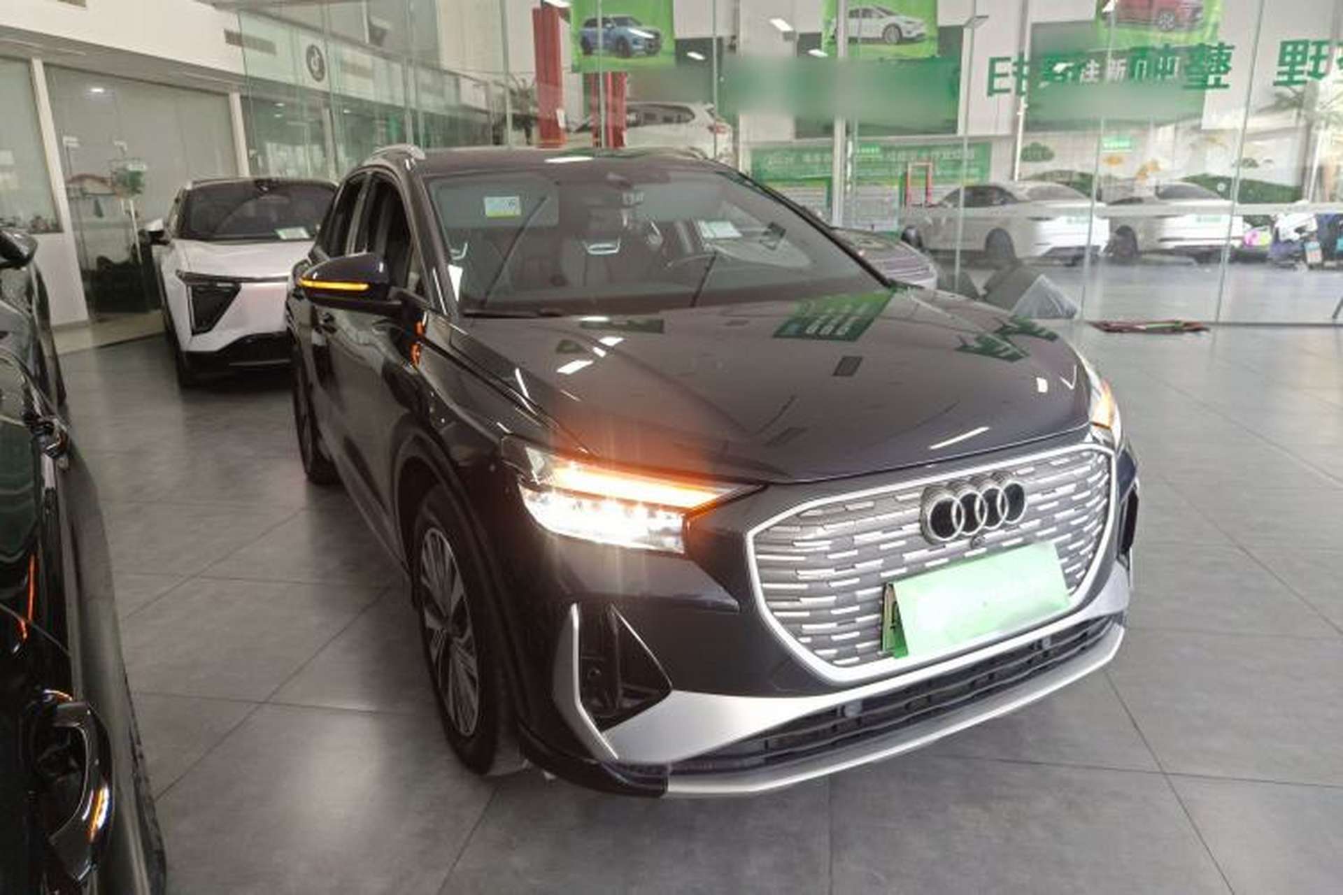 Used Audi Q4 e-tron 2022 40 e-tron Adventure Edition Exterior 1