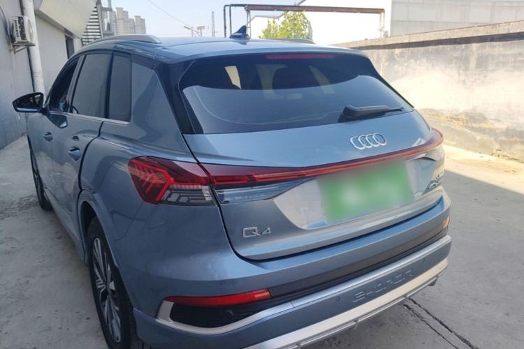 Used Audi Q4 e-tron 2022 40 e-tron Adventure Edition Rear Left 45 Deg
