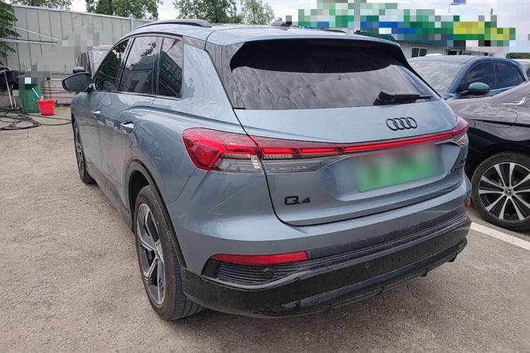 Used Audi Q4 e-tron 2022 40 e-tron Boundary Edition Rear Left 45 Deg