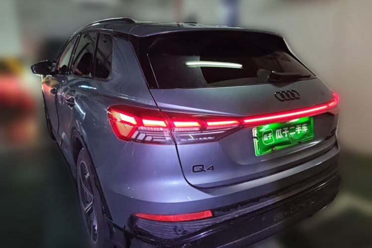 Used Audi Q4 e-tron 2022 40 e-tron First Edition Rear Left 45 Deg