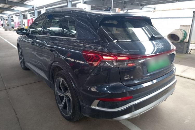 Used Audi Q4 e-tron 2022 40 e-tron Boundary Edition Rear Left 45 Deg