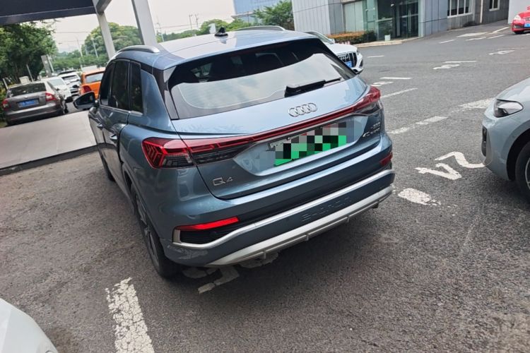 Used Audi Q4 e-tron 2022 40 e-tron Adventure Edition Rear Left 45 Deg