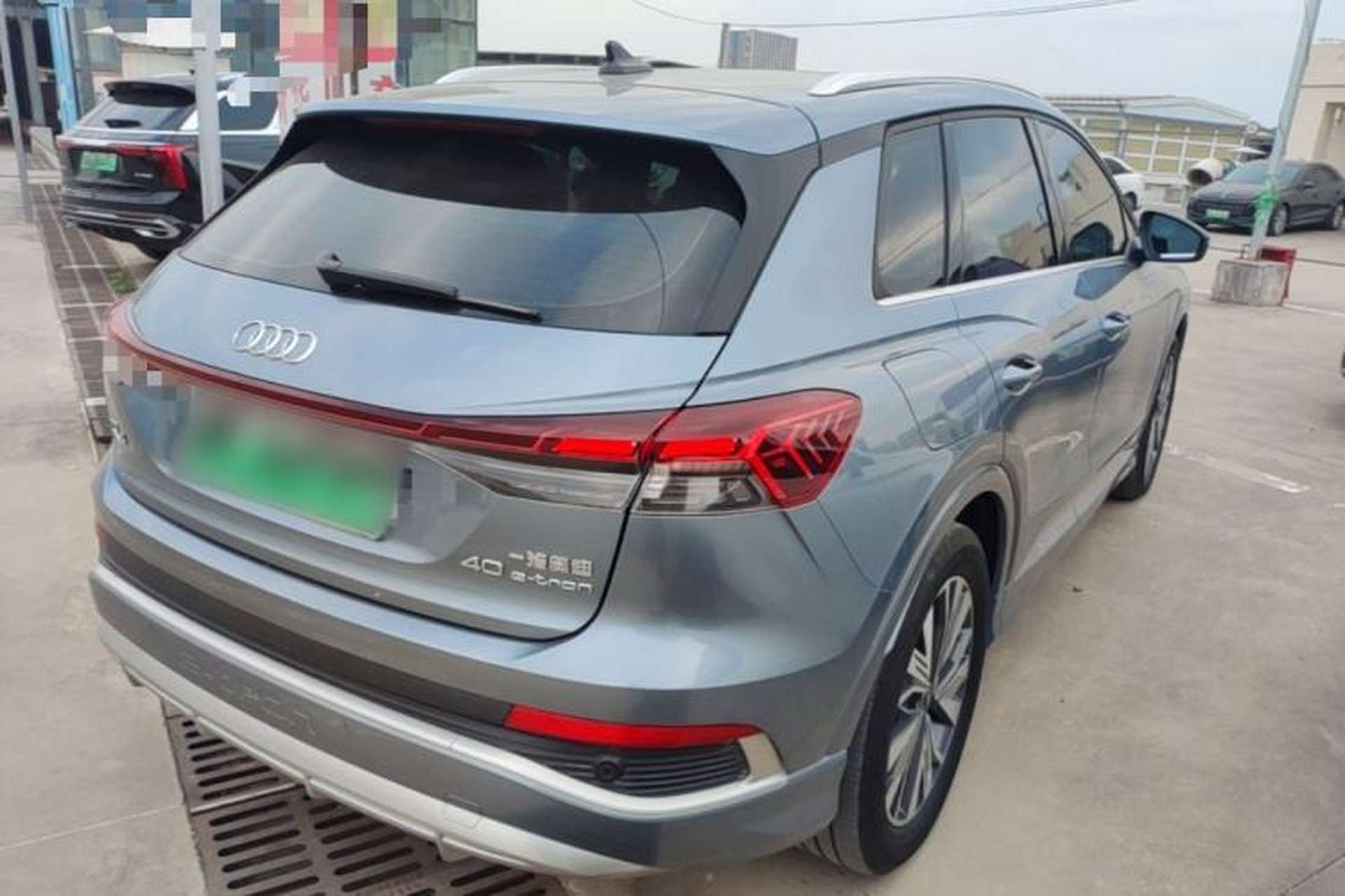 Used Audi Q4 e-tron 2022 40 e-tron Adventure Edition Rear Right 45 Deg