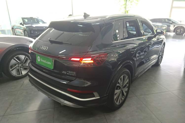 Used Audi Q4 e-tron 2022 40 e-tron Adventure Edition Rear Right 45 Deg