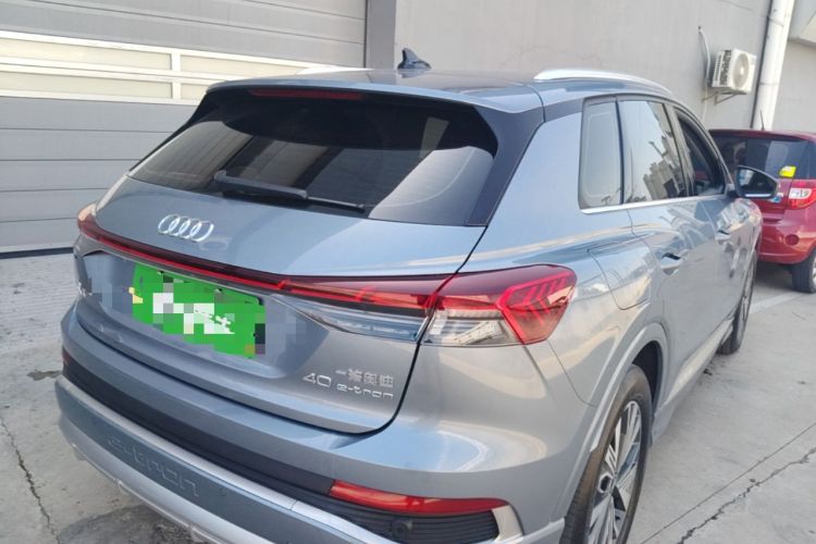 Used Audi Q4 e-tron 2022 40 e-tron Adventure Edition Rear Right 45 Deg