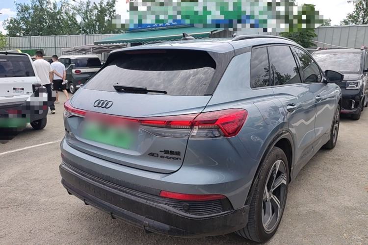 Used Audi Q4 e-tron 2022 40 e-tron Boundary Edition Rear Right 45 Deg