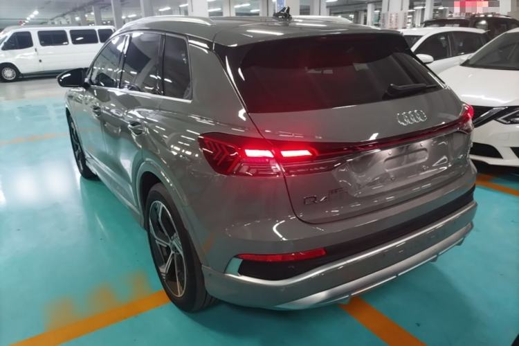 Used Audi Q4 e-tron 2022 40 e-tron Boundary Edition Rear Left 45 Deg