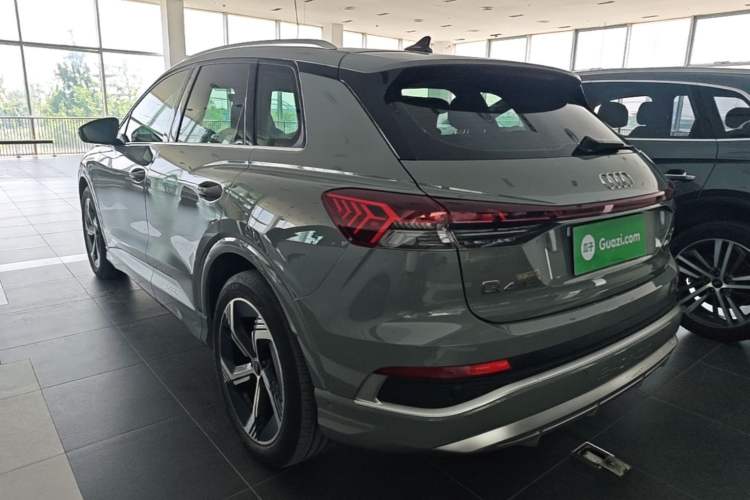 Used Audi Q4 e-tron 2022 40 e-tron Boundary Edition Rear Left 45 Deg