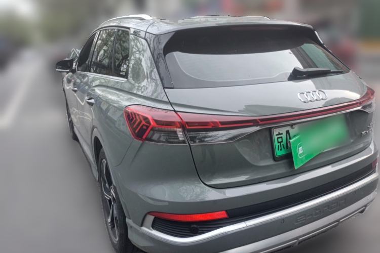 Used Audi Q4 e-tron 2022 40 e-tron Boundary Edition Rear Left 45 Deg