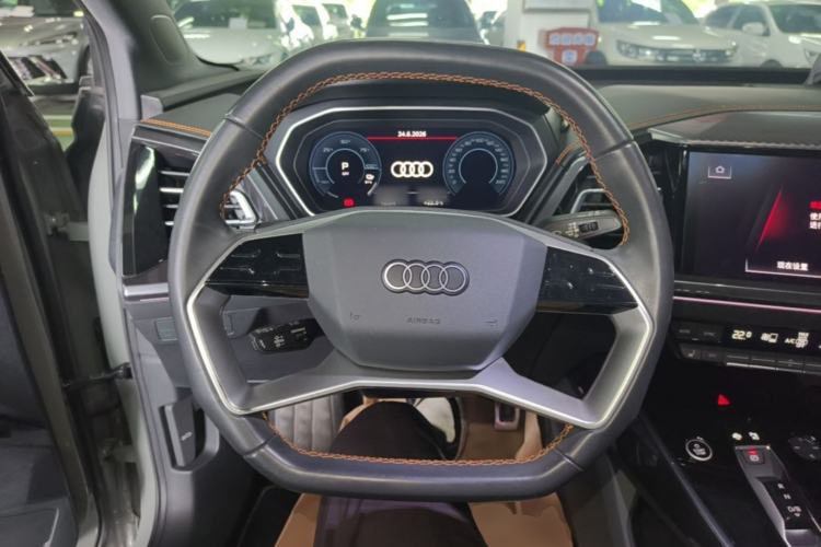 Used Audi Q4 e-tron 2022 40 e-tron Boundary Edition Steering Wheel