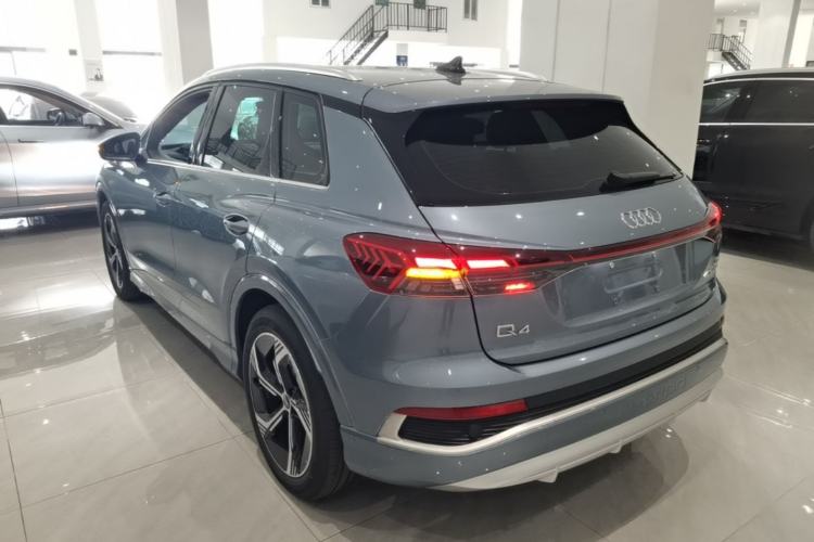 Used Audi Q4 e-tron 2022 40 e-tron Boundary Edition Rear Left 45 Deg
