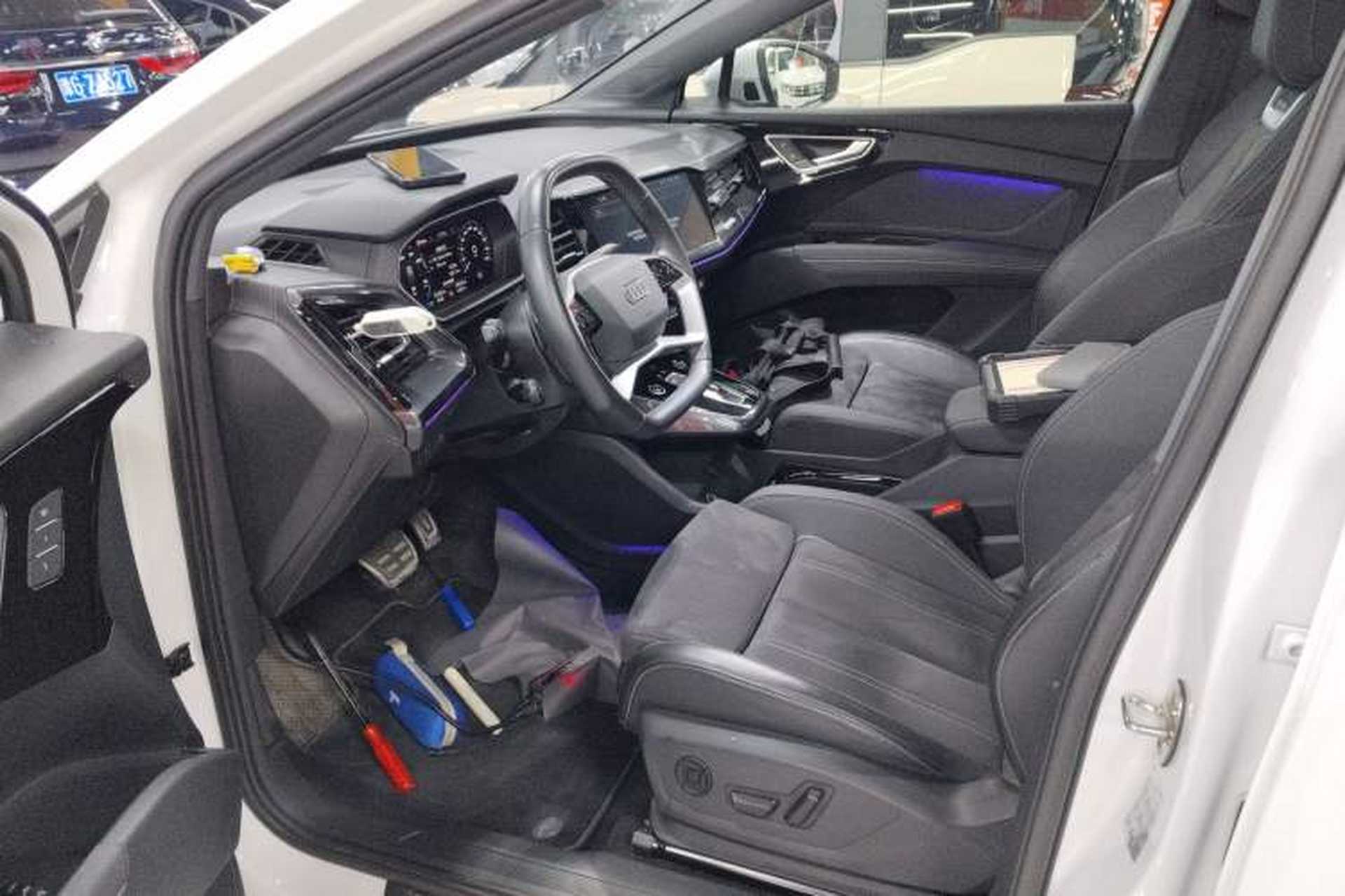 Used Audi Q4 e-tron 2022 50 e-tron quattro Visionary Edition Left Front Seat