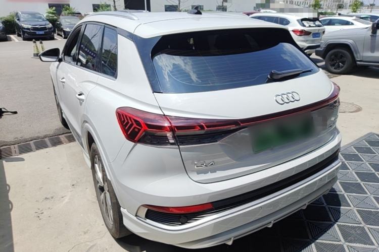 Used Audi Q4 e-tron 2022 40 e-tron Adventure Edition Rear Left 45 Deg