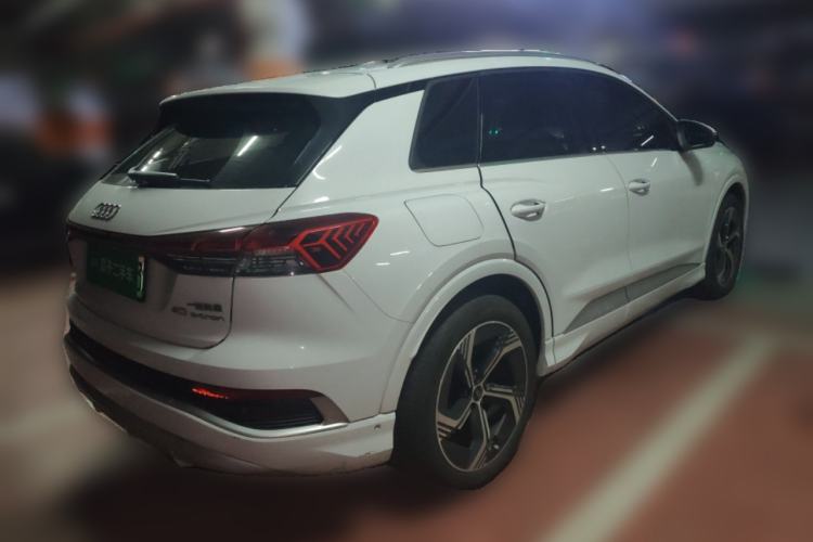 Used Audi Q4 e-tron 2022 40 e-tron Boundary Edition Rear Right 45 Deg