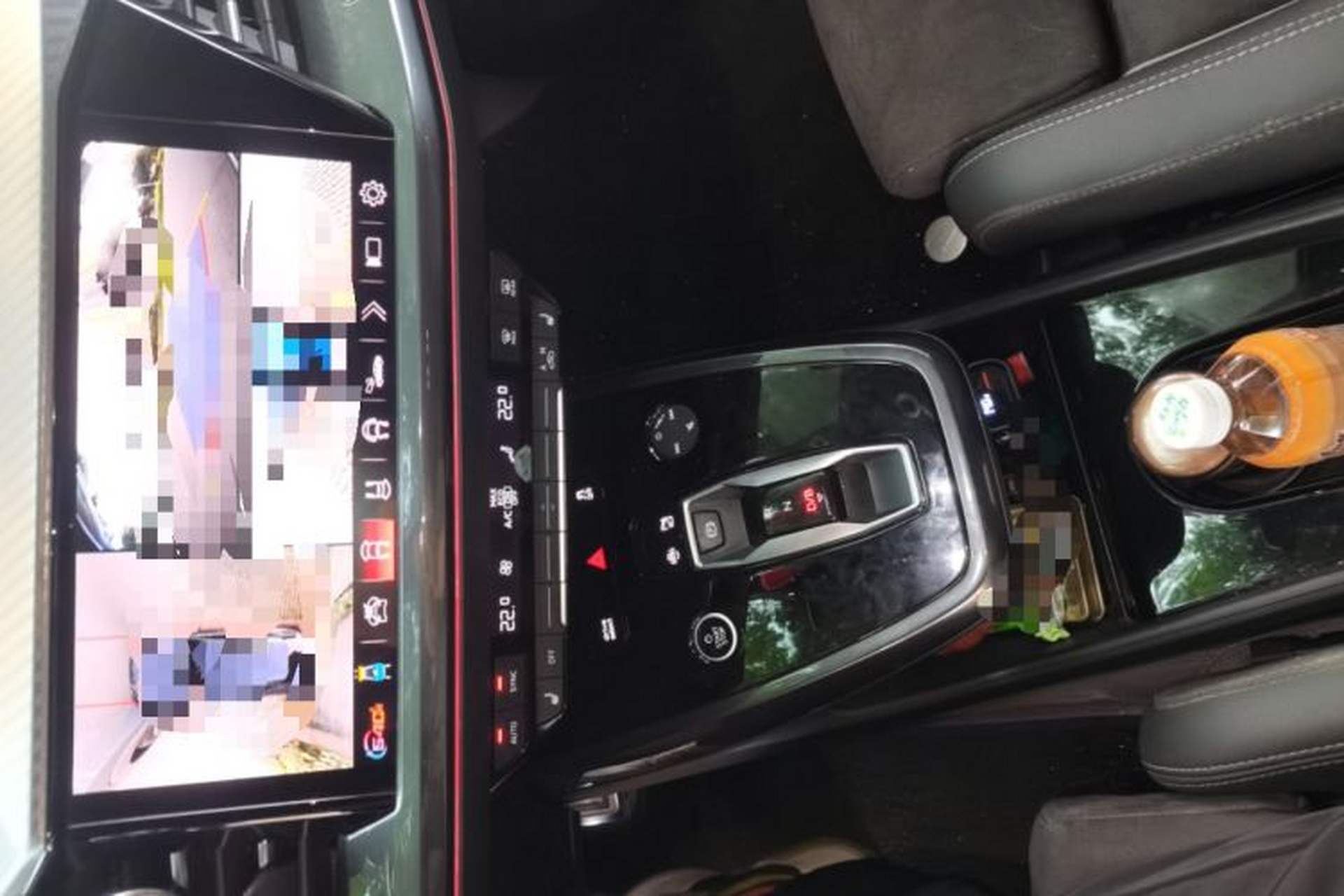 Used Audi Q4 e-tron 2023 40 e-tron Creation Edition Midnight Audio And AC Panel