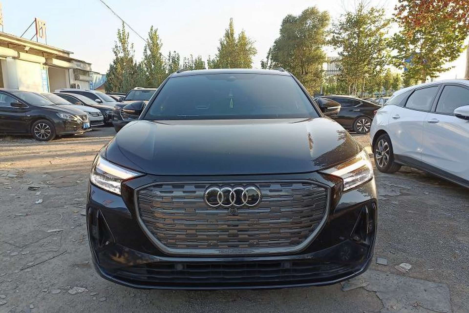 Used Audi Q4 e-tron 2023 40 e-tron Creation Edition Midnight Exterior 1