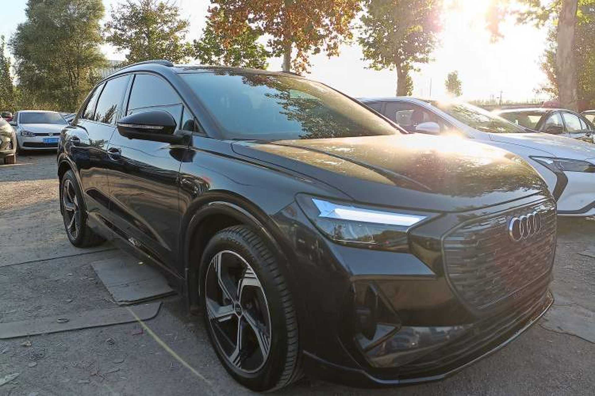 Used Audi Q4 e-tron 2023 40 e-tron Creation Edition Midnight Exterior 2
