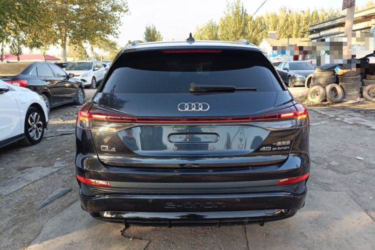 Used Audi Q4 e-tron 2023 40 e-tron Creation Edition Midnight Exterior 4