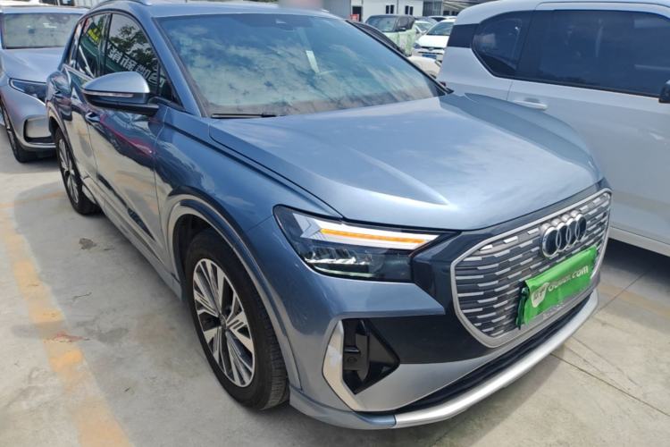 Used Audi Q4 e-tron 2023 40 e-tron Adventure Edition Front Right 45 Deg