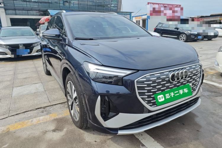 Used Audi Q4 e-tron 2023 40 e-tron Adventure Edition Front Right 45 Deg