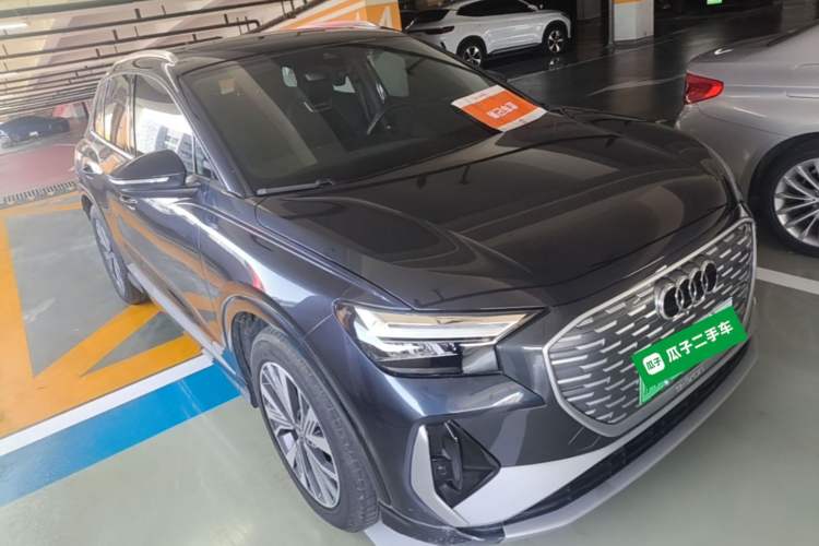 Used Audi Q4 e-tron 2023 40 e-tron Adventure Edition Front Right 45 Deg