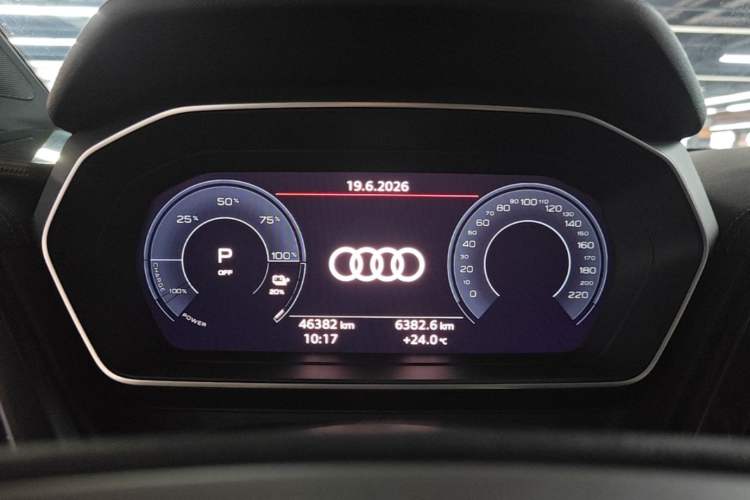 Used Audi Q4 e-tron 2023 40 e-tron Creation Edition Midnight Instrument Cluster