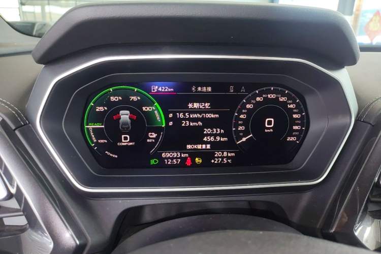 Used Audi Q4 e-tron 2023 50 e-tron quattro Visionary Edition Instrument Cluster