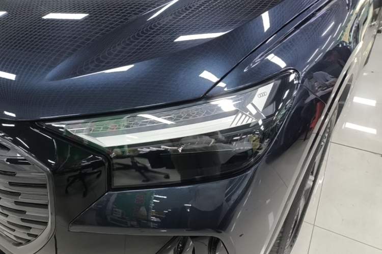Used Audi Q4 e-tron 2023 40 e-tron Creation Edition Midnight Left Front Headlight