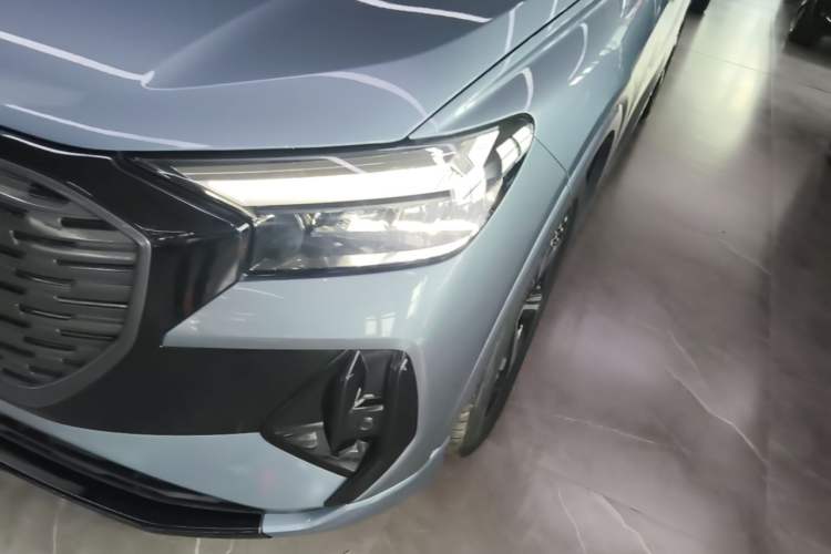 Used Audi Q4 e-tron 2023 40 e-tron Creation Edition Midnight Left Front Headlight
