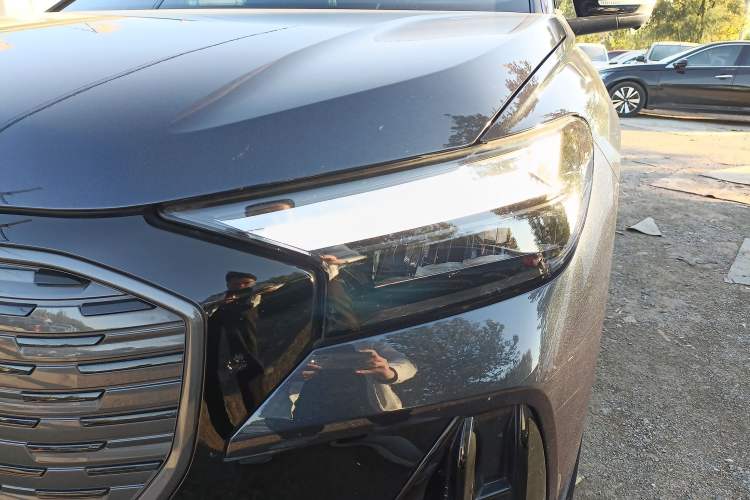 Used Audi Q4 e-tron 2023 40 e-tron Creation Edition Midnight Left Front Headlight