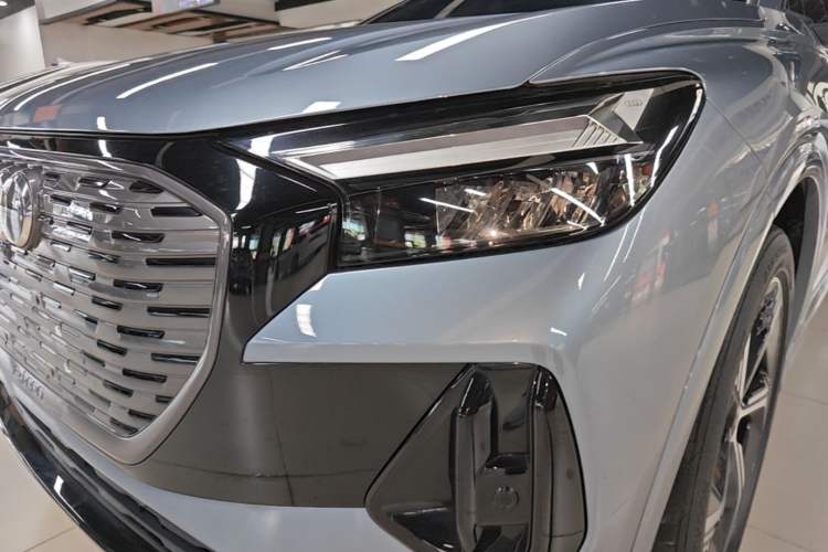 Used Audi Q4 e-tron 2023 40 e-tron Creation Edition Midnight Left Front Headlight