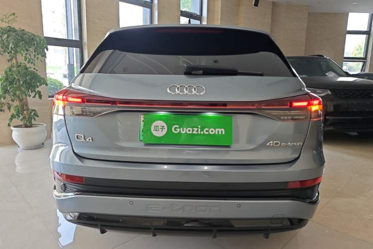 Used Audi Q4 e-tron 2023 40 e-tron Creation Edition Midnight Rear