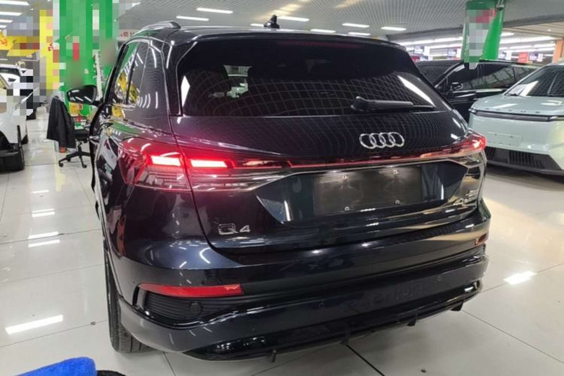 Used Audi Q4 e-tron 2023 40 e-tron Creation Edition Midnight Rear